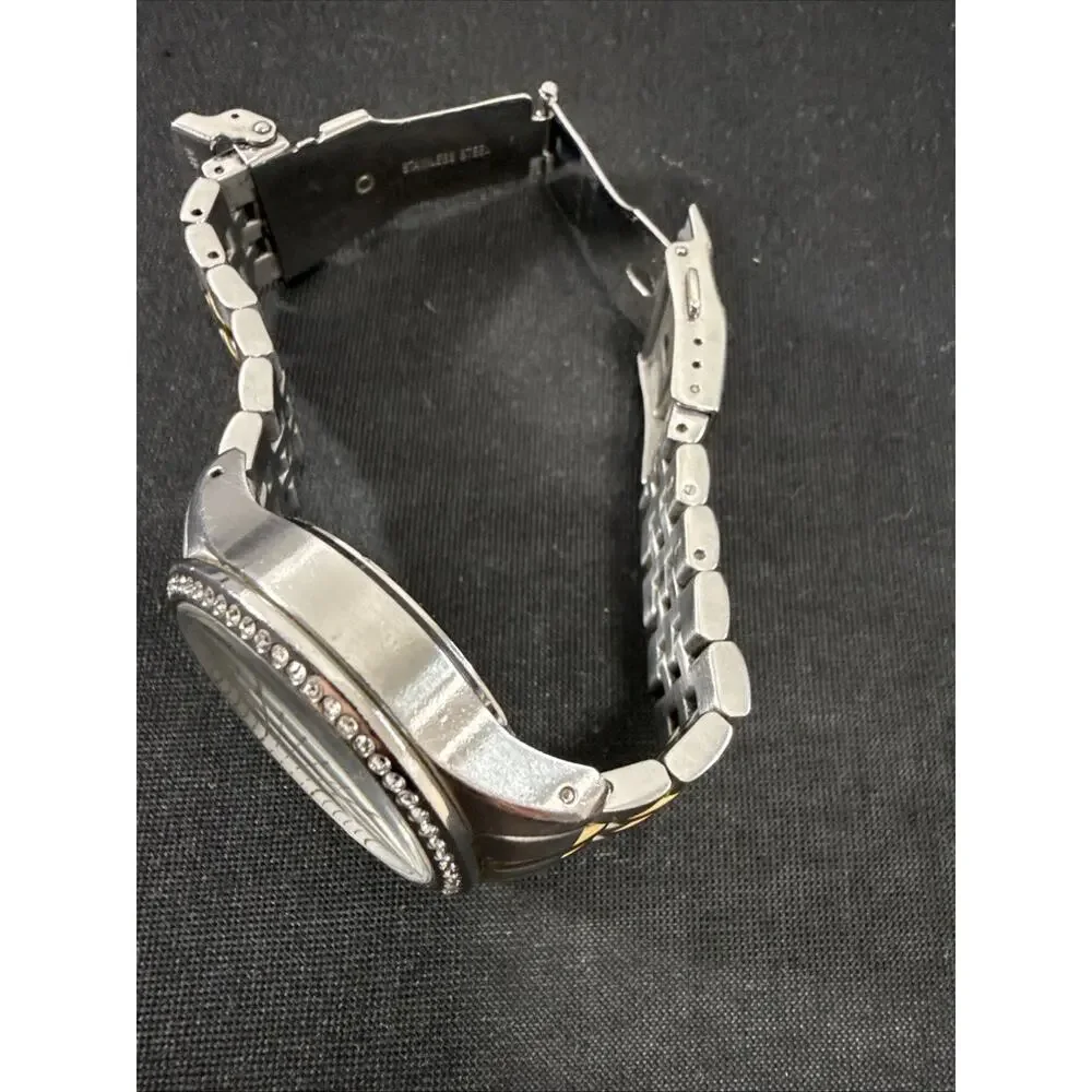 WOMENS MICHAEL KORS RITZ MK-5098 5.5-5.75” BAND 38mm CASE NEW BATTERY (B28)